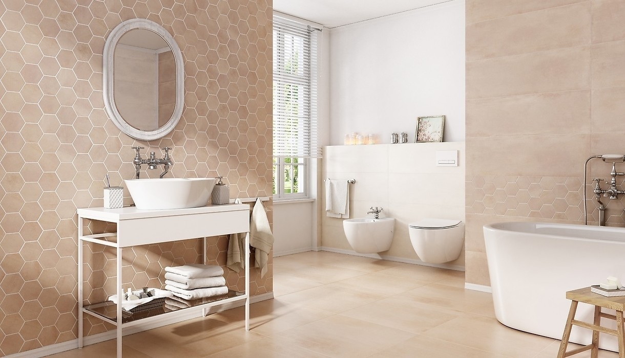 Beige mosaic from Arlequini collection