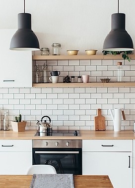 KITCHEN MERGED WITH A LIVING ROOM 1