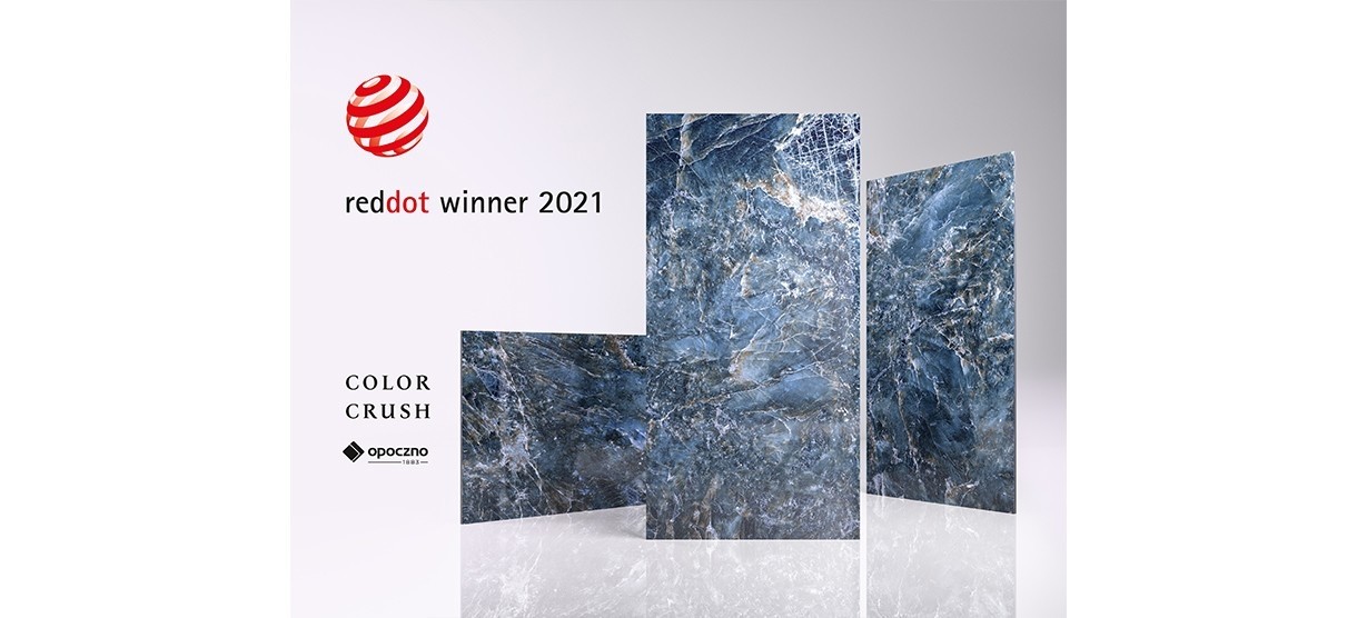 Red Dot Design Award 2021 to Color Crush collection