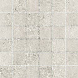 Grava White Mosaics Matt Rect