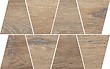 Natural Cold Brown Mosaics Trapeze Matt Rect
