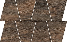 RUSTIC MOCCA MOSAIC TRAPEZE