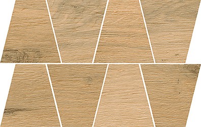 Natural Beige Mosaics Trapeze Matt Rect