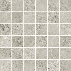 Quenos Light Grey Mosaics Matt Rect