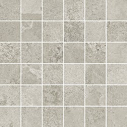 Quenos Light Grey Mosaics Matt Rect