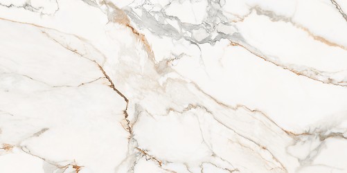 CALACATTA ARABESCO WHITE SATIN RECT 59,8X119,8 G1