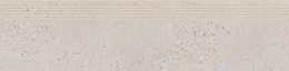 SMALL TERRAZZO STONE COLD GREY STEPTREAD MATT RECT 29,8X119,8
