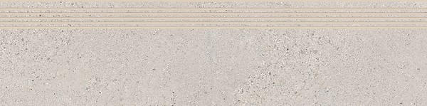 SMALL TERRAZZO STONE COLD GREY STEPTREAD MATT RECT 29,8X119,8