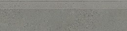 SMALL TERRAZZO STONE GREY STEPTREAD MATT RECT 29,8X119,8