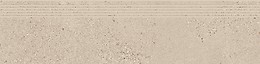 SMALL TERRAZZO STONE MOCCA STEPTREAD MATT RECT 29,8X119,8