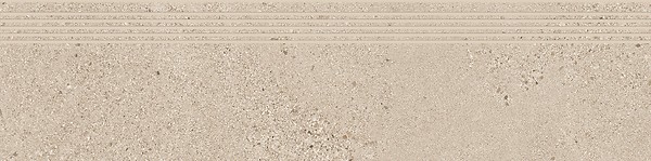 SMALL TERRAZZO STONE MOCCA STEPTREAD MATT RECT 29,8X119,8