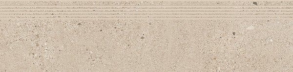 SMALL TERRAZZO STONE MOCCA STEPTREAD MATT RECT 29,8X119,8