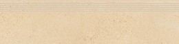 SMALL TERRAZZO STONE WARM BEIGE STEPTREAD MATT RECT 29,8X119,8