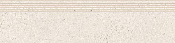 SMALL TERRAZZO STONE WHITE STEPTREAD MATT RECT 29,8X119,8