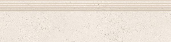 SMALL TERRAZZO STONE WHITE STEPTREAD MATT RECT 29,8X119,8