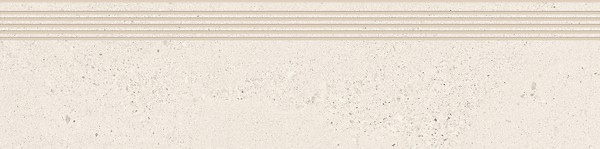 SMALL TERRAZZO STONE WHITE STEPTREAD MATT RECT 29,8X119,8