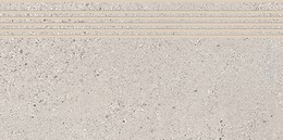 SMALL TERRAZZO STONE COLD GREY STEPTREAD MATT RECT 29,8X59,8