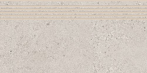 SMALL TERRAZZO STONE COLD GREY STEPTREAD MATT RECT 29,8X59,8