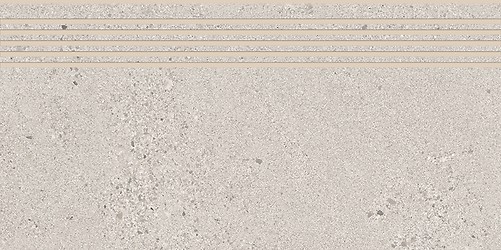 SMALL TERRAZZO STONE COLD GREY STEPTREAD MATT RECT 29,8X59,8