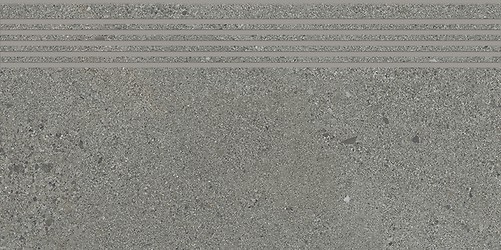 SMALL TERRAZZO STONE GREY STEPTREAD MATT RECT 29,8X59,8
