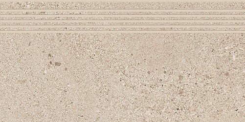 SMALL TERRAZZO STONE MOCCA STEPTREAD MATT RECT 29,8X59,8