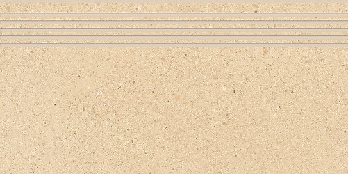 SMALL TERRAZZO STONE WARM BEIGE STEPTREAD MATT RECT 29,8X59,8