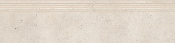 SMOOTH ROCKSTONE WHITE STEPTREAD MATT RECT 29,8X119,8