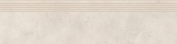 SMOOTH ROCKSTONE WHITE STEPTREAD MATT RECT 29,8X119,8