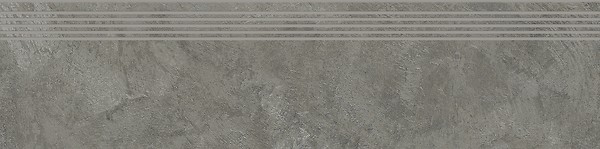 STRONG CONCRETE GREY STEPTREAD MATT RECT 29,8X119,8