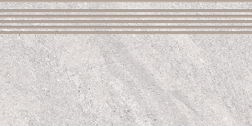 LIV ZANZIBAR LIGHT GREY STEPTREAD MATT RECT 29,8X59,8