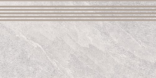 LIV ZANZIBAR LIGHT GREY STEPTREAD MATT RECT 29,8X59,8