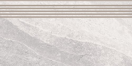 LIV ZANZIBAR LIGHT GREY STEPTREAD MATT RECT 29,8X59,8