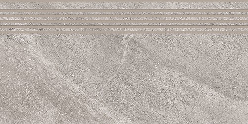 LIV ZANZIBAR GREY STEPTREAD MATT RECT 29,8X59,8
