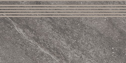 LIV ZANZIBAR BASALT STEPTREAD MATT RECT 29,8X59,8