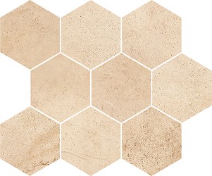 Sahara Desert Mosaics Hexagon